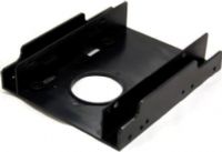 Bytecc BRACKET-35225 Internal Mounting Kit For 3.5" Drive Bay or Enclosure, Convert 3.5" drive bay to 2 x 2.5" drive bays for 2.5" Hard Drives, Works with HDD/SSD and includes screws to mount the drive, Maximize the internal space of your computer case for efficient usage, 2 Packs of screws included for mounting the bracket into the PC case (BRACKET35225 BRACKET 35225) 