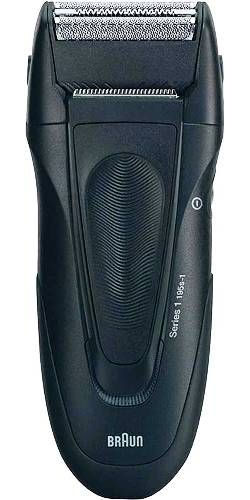 Braun 195S Series 1 SmartControl Classic Shaver, Triple Action Cutting System, Three cutting elements for all kinds of hair, SmartFoil, Slim precision head, Flexible cutting elements, Long hair trimmer, 100% waterproof for easy cleaning, LED charge indicator, Running/Charging time, Full charge in only 1 hour for 40 minutes of shaving time, UPC 069055862469 (BRAUN195S BRAUN-195S)