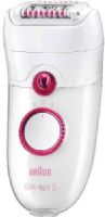 Braun 5280 Silk-épil 5 Legs & Body Epilator, White/Raspberry, Close-Grip Technology, High Frequency Massage System, Pivoting Head, SoftLift Tips effectively lift even flat-lying hair and help guide them to the tweezers for removal, Cooling Glove effectively cools the skin before and soothes it after epilation to further increase your comfort, UPC 069055864005 (BRAUN5280 BRAUN-5280) 