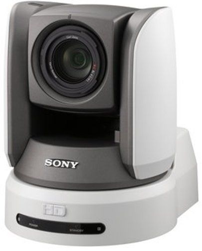 Sony BRCZ700 HD 1/4 3CMOSs Pan/Tilt/Zoom Color Video Camera, All-in-one stylish robotic camera with a robust body, Carl Zeiss Vario-Sonnar T Lens, Built-in Auto Focus 80x zoom (20x Optical, 4x Digital), Desktop and ceiling-mount installation capable, Both HD and SD outputs as standard, External sync input, 16 position presets, UPC 027242730274 (BRC-Z700 BRC Z700 BR-CZ700 BRCZ-700)