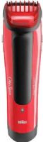 Braun BRDHD50S Old Spice Beard & Head Trimmer, Red, Get your face and head shipshape, Craft your own look without a drawerful of attachments, Beard comb with 6 Click & Lock settings from 1-11mm (0.04-0.43 inches), Hair comb with 6 Click & Lock settings from 10-20mm (0.39-0.79 inches), Powerful dual battery system for up to 40 minutes of cordless trimming, UPC 069055869888 (BRD-HD50S BRDH-D50S BRDHD-50S) 