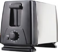 Brentwood Appliances TS-280S Two Slice Toaster, Elegant Combination of Black and Stainless Steel Design, Wide Slots for Gourmet Breads, Seven Settings for Desired Browning Level, Dimensions 9"L x 5"W x 6.25"H, Weight 2 lbs, UPC 181225000157 (BRENTWOODTS280S BRENTWOOD-TS-280S BRENTWOOD TS280S TS 280S) 
