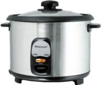 Brentwood TS-15 Rice Cooker, 8 Cup Capacity, 500 Watts Power, Stainless Steel Body, Non-Stick Coated Inner Pot, Elegant Design, Automatic Shut Off, cETL Approval Code, Dimension (LxWxH) 11.5 x 10 x 9.25, Weight 5.0 lbs., UPC 181225000287 (BRENTWOODTS15 TS15 TS 15) 