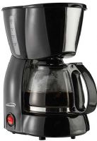 Brentwood Appliances TS-213BK Four Cup Coffee Maker, Black Color, Cool Touch Housing and Handle, Removable Filter Basket, Water Level Indicator, On and Off Switch, Tempered Heat-resistant Glass Serving Carafe, Warming Plate to Keep Coffee Hot, Anti-Drip Feature, Weight 2.75 lbs, UPC 812330021163 (BRENTWOODTS213BK BRENTWOOD-TS-213BK BRENTWOOD TS213BK TS 213BK) 