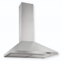 Broan EW4830SS Elite EW48 Series 30" Pyramidal Chimney Range Hood, Stainless Steel; 460 Max Blower CFM; Tap-touch 3-Speed Capacitive Control; Bright 2-level LED Module Included; 10 Minute Delay-Off Function; Dishwasher-safe; Aluminum Filter; UL Listed; Light Bulbs Included; Ductless Recirculation Capable; 1.53 Amps; 120 VAC/60 Hz; Dimensions (HxWxD): 26.62" x 30" x 19.75"; Weight: 44 lb (BROANEW4830SS BROAN-EW4830SS BROAN-EW4830-SS BROAN-EW-4830-SS EW4830SS) 