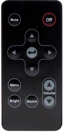 Optoma BR-PK3AN Remote Control For use with PK201, PK301 and PK301+ Projectors, UPC 796435030100 (BRPK3AN BR PK3AN BRP-K3AN BRPK-3AN)
