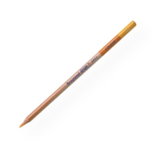 Bruynzeel 880522K Design Colored Pencil Dark Yellow; Bruynzeel Design colored pencils have an outstanding color-transfer and tinting strength; Made from high-quality color pigments; Easy to layer colors; 3.7mm core; Shipping Weight 0.16 lb; Shipping Dimensions 7.09 x 1.77 x 0.79 inches; EAN 8710141082811 (BRUYNZEEL880522K BRUYNZEEL-880522K DESIGN-880522K DRAWING SKETCHING)