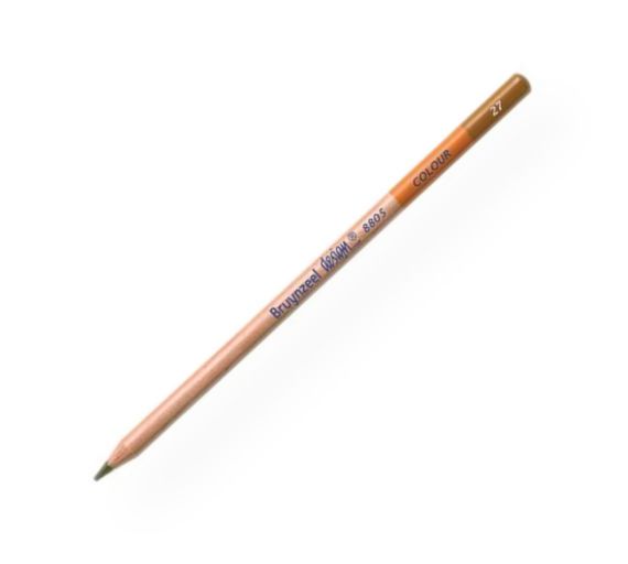 Bruynzeel 880527K Design Colored Pencil Yellow Ochre; Bruynzeel Design colored pencils have an outstanding color-transfer and tinting strength; Made from high-quality color pigments; Easy to layer colors; 3.7mm core; Shipping Weight 0.16 lb; Shipping Dimensions 7.09 x 1.77 x 0.79 inches; EAN 8710141082859 (BRUYNZEEL880527K BRUYNZEEL-880527K DESIGN-880527K DRAWING SKETCHING)
