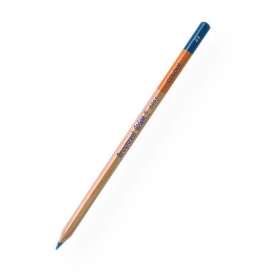 Bruynzeel 880555K Design Colored Pencil Cobalt Blue; Bruynzeel Design colored pencils have an outstanding color-transfer and tinting strength; Made from high-quality color pigments; Easy to layer colors; 3.7mm core; Shipping Weight 0.16 lb; Shipping Dimensions 7.09 x 1.77 x 0.79 inches; EAN 8710141082996 (BRUYNZEEL880555K BRUYNZEEL-880555K DESIGN-880555K DRAWING SKETCHING)