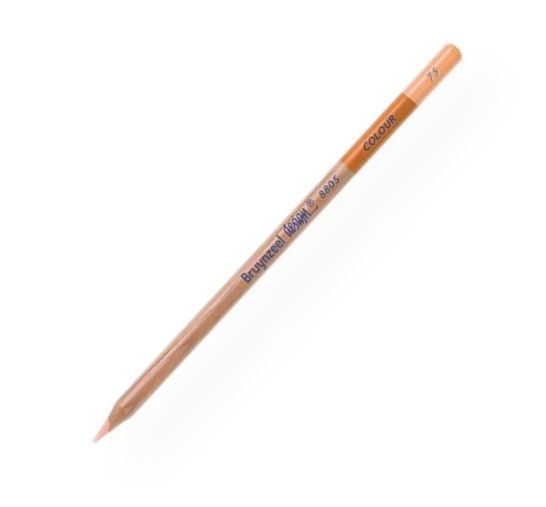 Bruynzeel 880575K Design Colored Pencil Light Flesh; Bruynzeel Design colored pencils have an outstanding color-transfer and tinting strength; Made from high-quality color pigments; Easy to layer colors; 3.7mm core; Shipping Weight 0.16 lb; Shipping Dimensions 7.09 x 1.77 x 0.79 inches; EAN 8710141083122 (BRUYNZEEL880575K BRUYNZEEL-880575K DESIGN-880575K DRAWING SKETCHING)