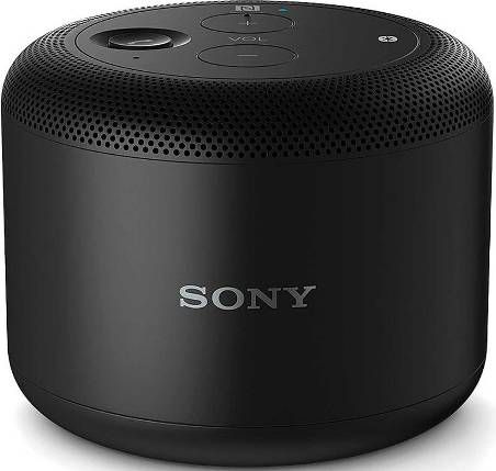 Sony BSP10BK Portable Bluetooth Speakers, Black, Works with any Bluetooth audio streaming enabled device (Android, iOS), 5 watt speaker, NFC for one touch pairing, Qi certified wireless charing, Micro USB cable, Streaming time 7 hours, Standby time 400 hours, Dimensions 78 x 60 mm, Weight 300 g, UPC 731127147819 (BSP-10BK BSP 10BK BSP-10-BK BSP10)