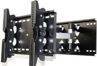 Bytecc BT-2337TSX-BK Full Motion Double Arm Extended LCD/PLASMA Wall Mount, Black, Support Size of TV 23" to 37", Support Weight of TV Max. 100 lbs, Tilt Capability +15°/-15°,Swivel Capability +45°/-45°, Lateral Roll Capability +2°/-2°, Extended Capability 4.5" to 20.3", 2.0mm thicknees cold steel, UPC 837281100781 (BT2337TSXBK BT2337TSX-BK BT-2337TSXBK BT-2337TSX BT 2337TSX) 
