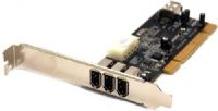 Bytecc BT-FW-310 Firewire 3+1 Ports PCI Card with NEC Chipset, Software & Cable, Four Firewire Ports (3 External+1 Internal) - Fast 400Mb/Sec, Works on both PC and MAC, 32-bit CRC generator and checker for receive and transmit data, Full Support of real time dynamic insertion and removal of devices (BTFW310 BTFW-310 BT-FW310) 