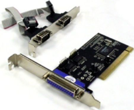 Bytecc BT-P2S1P PCI Serial Card 2 Port + 1 Parallel Port, Supports 2 x 16550 fast Serial ports and 1 x ECP/EPP Parallel port, Plug-n-Play; Automatically selects IRQ & I/O address, Supports IRQ Sharing, 16 byte transmit-receive FIFO, Serial Data transfer rate up to 115200bps, Support Windows 98SE or above, NT4.0, Linux & DOS OS, 2 x DB9 Serial Ports, 1 x DB25 Parallel Port (BTP2S1P BT P2S1P)