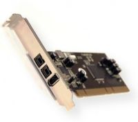 Bytecc BT-P64FW800 PCI 64-bit Card with 1394B 800Mbps 2B+1A 3 Ports, Provides two fully backward compatible, bilingual P1394b 9 pin ports at up to 800 Mb/s data transfer rates, Works in 64 bit/33MHz and 32 bit/33MHz PCI slot, Fully backward compatible with FireWire 400/1394a devices, Integrated PCI DMA engine (BTP64FW800 BT P64FW800 BTP-64FW800 BTP64 FW800) 