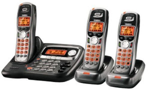 Uniden TRU9485-3 Remanufactured 5.8 GHz Cordless Digital Answering System with Dual Keypad & Speakerphone (B-TRU9485-3 BTRU94853 B-TRU94853 TRU9485-3 TRU94853 TRU-94853 BTRU9485 TRU9485)