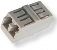 BTX FO111 LC (Female to Female) Simplex Singlemode Snap-In Adapter, Beige Color; LC Connector Mating Sleeves; Snap-In adapter; Simplex; Singlemode; Weight 0.1 lbs; UPC N/A (BTX-FO111 BTX FO111 FO111) 