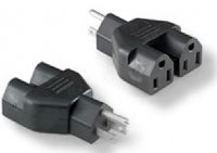 BTX Technologies PA1000 NEMA Adapter, Black Color; Supply End in 1 NEMA 5-15 Plug; Equipment End in 2 NEMA 5-15 Receptacles; Weight 0.1 lbs; UPC N/A (BTX PA1000 BTX PA 1000 BTX-PA-1000) 