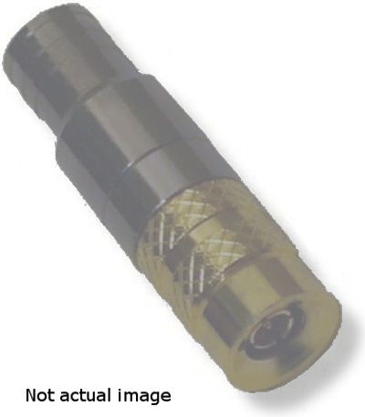 BTX Technologies 1023 One piece Crimp Connector for 1855A, Chrome/Golden Finish Color; 1 Piece push/pull 1.0/2.3; Designed for High Definition; To use with Belden 1855A; Weight 0.1 lbs; UPC N/A (BTX-1023 BTX 1023 BTX-10-23 BTX 10 23)