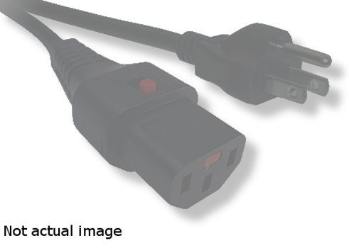 BTX Technologies ACPCLK6 Locking IEC Female to NEMA 5-15P, Black Color; 18 AWG power cords; Has a patented locking IEC connector on one end and a standard Edison plug on the other end; The locking IEC connector has an internal mechanism that grabs the ground pin on the equipment and prevents the plug from coming out; Dimensions 6' L; Weight 1.5 lbs; UPC N/A (BTX-ACPCLK6 BTX ACPCLK6 ACPCLK6)