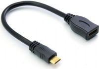 BTX HD5201 High Speed MiniHDMI to HDMI Female; Connects any HDTV, receivers to HD camcorders with HDMI; Mini HDMI (Type C) to HDMI female (Type A); 10 Feet; Weight 0.5 lbs, UPC N/A (BTXHD5201 BTX HD5201 BTX-HD5201 BTX) 