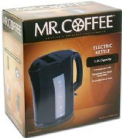 Mr. Coffee BVM-CEK13 Electric Kettle for Hot Beverages, Has 1.7 L Capacity, Automatic Shut-Off, Removable Fine Mesh Water Filter, Removable Power Base, UL Listed, Weight 0.85 lbs, UPC 072179231028 (BVMCEK13 BVM CEK13 28-BVMCEK13 28BVMCEK13) 