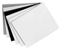 Alvin BW1620-50 Black & White Mat Board, 16 x 20 in, Box of 50 pcs, One side black and one side white mat board with a cream colored core, Traditional board for mounting or matting photographs, Ship Weight 22.5 lbs, UPC 088354803171 (BW1620 50 BW162050) 