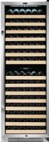 Whynter BWR-1642DZ Built-in Stainless Steel Dual Zone Compressor Wine Refrigerator with Display Rack and LED Display, 164 Bottle Capacity, 0 Can Capacity, 1 Number of Doors, 15 Number of Shelves, 1 Number of Temperature Zones, 40 °F Minimum Temperature, 23.5" Cooler Width, 26.75" Depth - Excluding Handles, 28.5" Depth - Including Handles, 21.5" Depth - Less Door, 24.75" Depth With Door Open 90 Degrees, UPC 852749006610 (BWR-1642DZ BWR 1642DZ BWR1642DZ) 