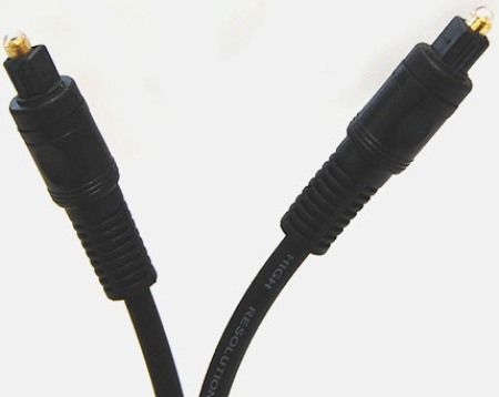 Bytecc PT-15 Premium TOSLINK 15 Feet Audio Cable, Black Jacket, UPC 837281105724 (PT15 PT 15)