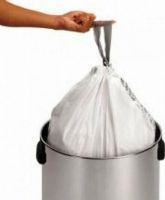 Brabantia 419805 Compostable Bin Liners, Compostable Bin Liners Q  -18 litre, Roll of 10 bags pcs, Ideal for biowaste, Heat resistant to 50°C/122° F, Perfect fit for the Brabantia Built-in Separator – easy to change,  Do not use the bin liner for longer than 10 days (419805 BRABANTIA419805 BRABANTIA 419805 BRABANTIA-419805) 