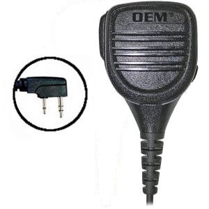 Klein Electronics BRAVO-K1 Klein Bravo Waterproof Speaker Microphone With K1 Connector, Black; Compatible with Blackbox, Kenwood, RELM and HYT radio series; Shipping Dimension 7.00 x 4.00 x 2.75 inches; Shipping Weight 0.25 lbs; UPC  853171000177 (KLEINBRAVOK1 KLEIN-BRAVOK1 KLEIN-BRAVO-K1 RADIO COMMUNICATION TECHNOLOGY ELECTRONIC WIRELESS SOUND)