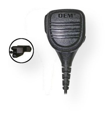 Klein Electronics BRAVO-M3 Klein Bravo Waterproof Speaker Microphone, Multi Pin With M3 Connector, Black; Compatible with EF Johnson and Motorola radio series; Shipping Dimension 7.00 x 4.00 x 2.75 inches; Shipping Weight 0.25 lbs; UPC 853171000269 (KLEINBRAVOM3 KLEIN-BRAVOM3 KLEIN-BRAVO-M3 RADIO COMMUNICATION TECHNOLOGY ELECTRONIC WIRELESS SOUND)