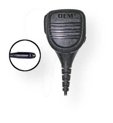 Klein Electronics BRAVO-M5 Klein Bravo Waterproof Speaker Microphone, Multi Pin With M5 Connector, Black; Compatible with RELM, Motorola and HYT radio series; Shipping Dimension 7.00 x 4.00 x 2.75 inches; Shipping Weight 0.25 lbs; UPC 853171000283 (KLEINBRAVOM5 KLEIN-BRAVOM5 KLEIN-BRAVO-M5 RADIO COMMUNICATION TECHNOLOGY ELECTRONIC WIRELESS SOUND)