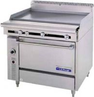Garland C0836-2 Cuisine Series Heavy Duty Range, Stainless front and sides, 40,000 BTU oven burner, 1.25" NPT front gas manifold, 6" chrome steel adj. legs, 6" high stainless steel stub back, 25,000 BTU per 12" hot top section (-3, -3-1) , 30,000 BTU open burners with center pilot and one-piece cast iron top grates (-2, -2-1) , Fully insulated oven interior, One chrome plated rack per oven - four positions (C0836-2 C0836 2 C08362)  