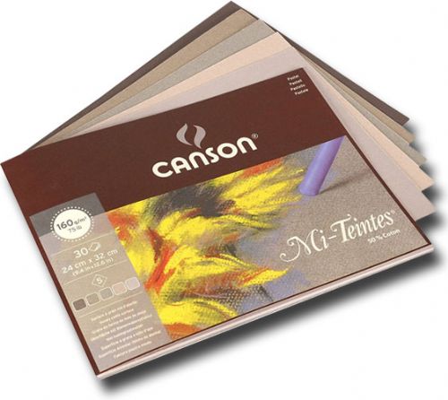 Canson C100510025 Mi-Teintes, Touch Sanded Pastel Paper Display Assortment; This unique surface texture allows for many creative possibilities and layering of pigments; A great palette of cool blues, warm earth and grey tones; Pastels, charcoals, crayons, and acrylic perform beautifully; UPC 3148955700280 (CANSONC100510025 CANSON C100510025 C 100510025 CANSON-C100510025 C-100510025)