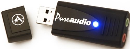 Andrea C1-1021450-1 PureAudio USB-SA External Digital Sound Card With Patented Noise Reduction Technology, USB 2.0 Full Speed Operation Device Class Specification V1.0 Compliant (Digital Audio Device), Removes the Uncertainty of Legacy PC Audio Quality and Compatibility Issues, Hi-fidelity external sound card with CD quality digital sample rates (C110214501 C11021450-1 C1-10214501 USBSA USB SA)