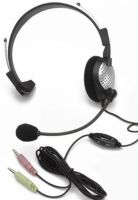 Andrea Electronics C1-1022200-1 model NC-181VM High Fidelity Monaural PC Headset with Noise Canceling Microphone, -44 dB Microphone Sensitivity, 50 Hz-20 kHz Frequency Response, 32 Ohm Impedance, Over-the-head, Monaural SNR, Semi-open, Pro-flex wire microphone boom, Windsock for minimal breath popping, 40mm speaker with CD quality deep base sound and large comfortable ear cushion (C1-1022200-1 C1 1022200 1 C110222001 NC-181VM NC 181VM NC181VM) 