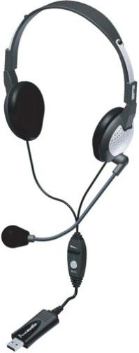 Andrea C1-1022600-1 Model NC-185VM USB High Fidelity USB Stereo PC Headset With Noise Canceling Microphone, Pro-flex wire microphone boom for accurate microphone placement, Windsock for minimal breath popping, 40mm speakers with CD quality deep base sound and large comfortable ear cushions (C110226001 C11022600-1 C1-10226001 NC185VMUSB NC-185VM-USB NC-185VMUSB NC185VM)