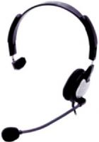 Andrea Electronics C1-1024300-1 Model ANC-700 Computer Monaural Headset, Andrea Active Noise Cancellation Microphone Technology, Pro-Flex Microphone Boom, Microphone ON/MUTE Switch, High Quality Earphone with Large Comfortable Earcushion, Pre-Equalized CD Quality Sound, Stainless Steel Adjustable Headband (C110243001 C11024300-1 C1-10243001 ANC700 ANC 700 AN-C700) 