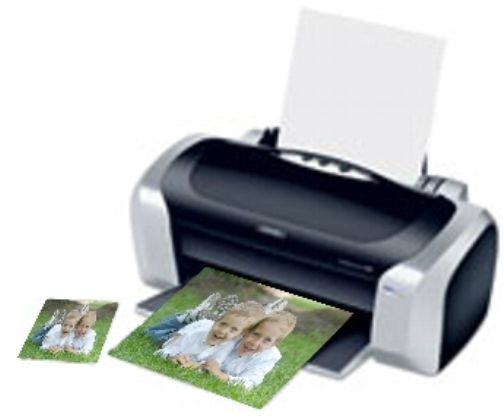 Epson C11C617121 Stylus C88+ Inkjet Printer, Prints black text at up to 23 ppm and color at up to 14 ppm, Prints at up to 5760 x 1440 optimized dpi; Offers BorderFree photo printing in frame-ready sizes (4x6, 5x7, 8x10, 8.5x11); Compatible with both Windows and Macintosh systems via its USB and Parallel ports; UPC 010343859029 (C11-C617121 C11C617-121 C88 C-88)