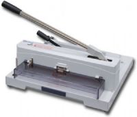 United C12 Tabletop Guillotine Cutter, 12"; Guillotine Cutter is rugged and compact with a hardened steel blade and LED Laser Line which shows exactly where the blade will cut; Setup is easy: simply load paper, secure with the clamp and push the lever arm for quick, accurate cuts every time; UPC 793150574940 (UNITEDC12 UNITED C12 C 12 UNITED-C12 C-12) 