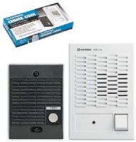 Aiphone C-123L/A Chime Com System Hands-Free Single Master Door Entry Box Set, Open voice door answering with door release, Adjustable communication volume, Automatically turns off in 20 seconds, Battery or DC power supply, Door Release Contact rating 50V AC @ 1A (C123LA C-123L-A C123L/A C123L-A C-123-LA C123) 