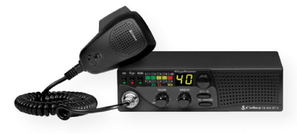 Cobra C18WXSTII Mobile CB Radio, 40 channel Soundtracker, 10 NOAA weather channels Dual Watch, Front Firing Speaker, SoundTracker Noise Reduction System, Simultaneously Monitor 2 Channels with Dual Watch; Instant Channel 9 and 19: Instant access to Emergency Channel 9 and 19; UPC 028377903830 (C18 WXSTII C18-WXSTII C18WXSTI C18WXST 18WXSTII)