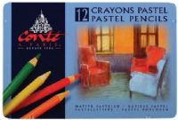 Alvin C2181 Conte Pastel Pencil SET/12, ST, UPC 079946021813, 0.4 lbs Weight, 7.25 x 7.88 x 0.5 in Dimensions, Country of Origin FR (ALVINC2181) 