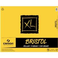 Canson 400077201 Vellum Bristol Pad (Fold Over) 19 x 24 inches, Quantity 25, Color White/Ivory; Bright white bristol stock; The vellum (textured) surface is ideal for dry media such as pencil, charcoal, and pastel; Fold over bound pad; 25 sheets; 100 lb/260g; Acid-free; Shipping Dimensions 2.41 x 1.90 x 0.10 inches; Shipping Weight 5.25 lbs; EAN/JAN 3148950118417 (C400077201 C-400077201 C/400077201 CANSON400077201 CANSON-400077201) 