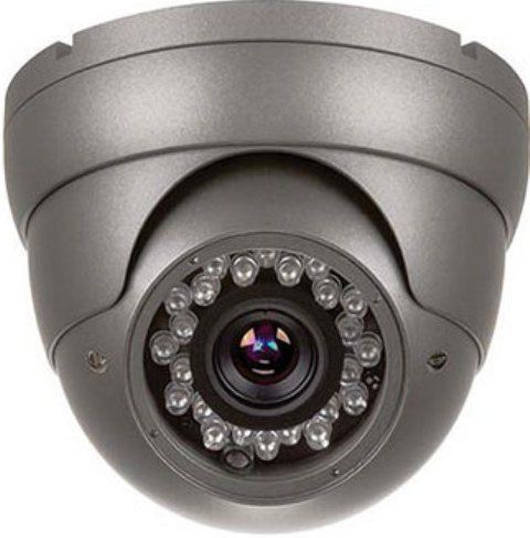 Arm Electronics C420MDVMIVPIR Color Varifocal DayNight Infrared Vandal Dome Camera, NTSC Signal System, 1/3
