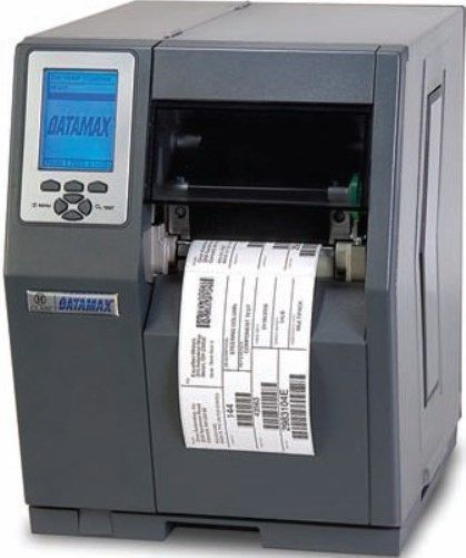 Datamax C46-00-48000004 Model H-4606X High-Performance Industrial Barcode Printer with Internal Rewinder and Bi-Directional, Direct Thermal-Thermal Tranfer, 600 dpi (24 dpmm), 4.16 in (105.7 mm) print width print width, 6 ips (152 mm/s) print speed, 8MB Flash/16MB SDRAM Memory, 1.0 - 6.7 (25.4mm - 170.2mm) Media width range (C460048000004 C4600-48000004 C46-0048000004 H4606X H 4606X)