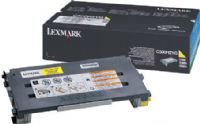 Lexmark C500H2YG Yellow High Yield Toner Cartridge, Works with Lexmark C500n, X500n and X502n Printers, Up to 3000 standard pages in accordance with ISO/IEC 19798, New Genuine Original OEM Lexmark Brand, UPC 734646012096 (C500-H2YG C500 H2YG C500H2Y C500H2) 