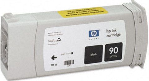 HP Hewlett Packard C5095A Ink Cartridge, 3 Pack, Inkjet Print Technology, Black Print Color, 26.21 fl oz Ink Volume, New Genuine Original OEM HP Hewlett Packard, For use with DesignJet 4000 and DesignJet4000ps HP Printers (C5095A C-5095A C 5095A C5095-A C5095 A)