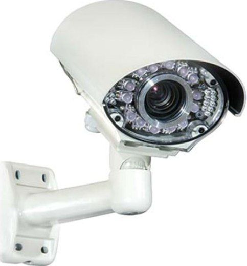 ARM Electronics C520HDCVFIR280AC Color Varifocal IR Bullet Camera, NTSC Signal System, 1/3